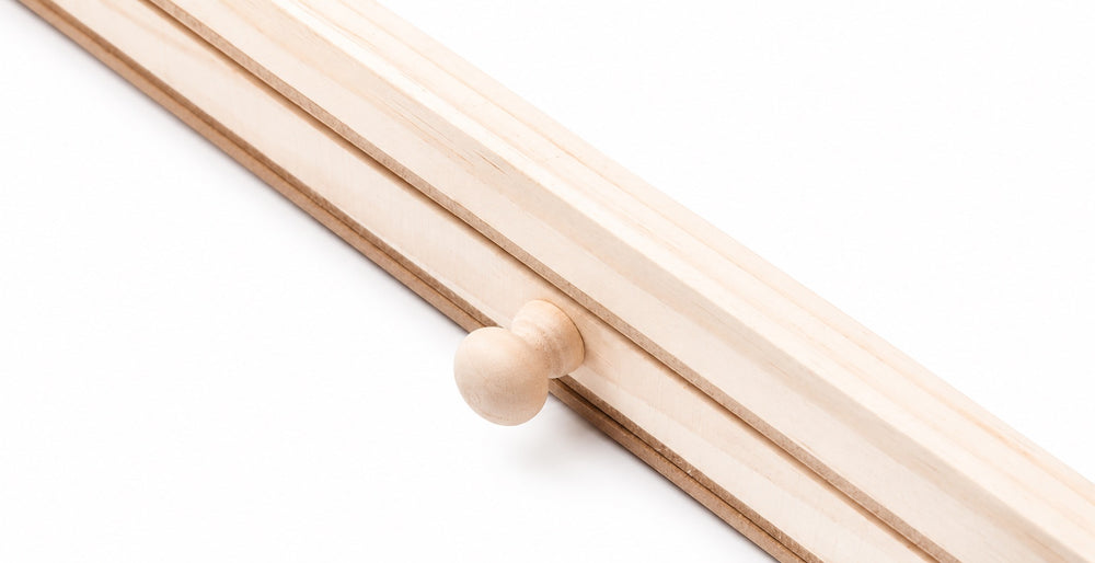 PuzOdyssey wooden drawer pull detail