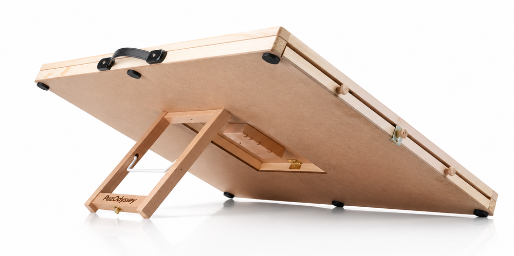 PuzOdyssey rotating puzzle board
