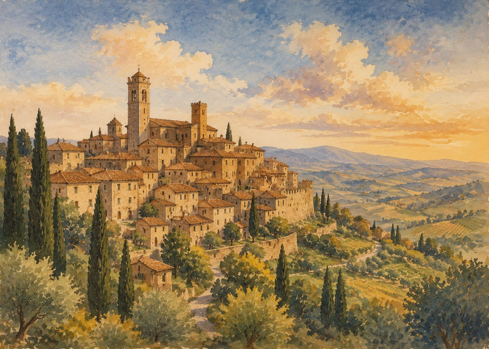 The Old World puzzle art