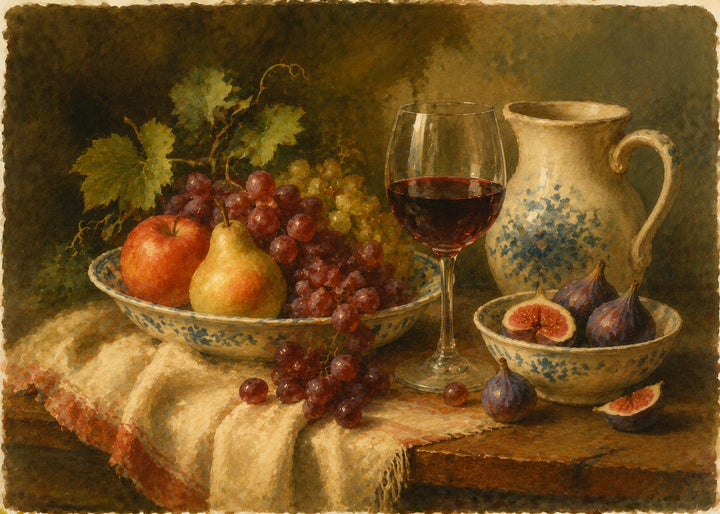 Still Life with Wine puzzle art
