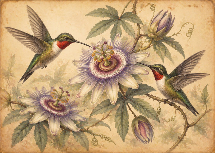 The Passion Vine puzzle art