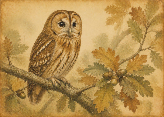 The Tawny Owl puzzle art