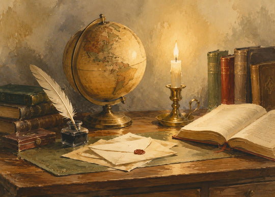 The Writing Desk puzzle art